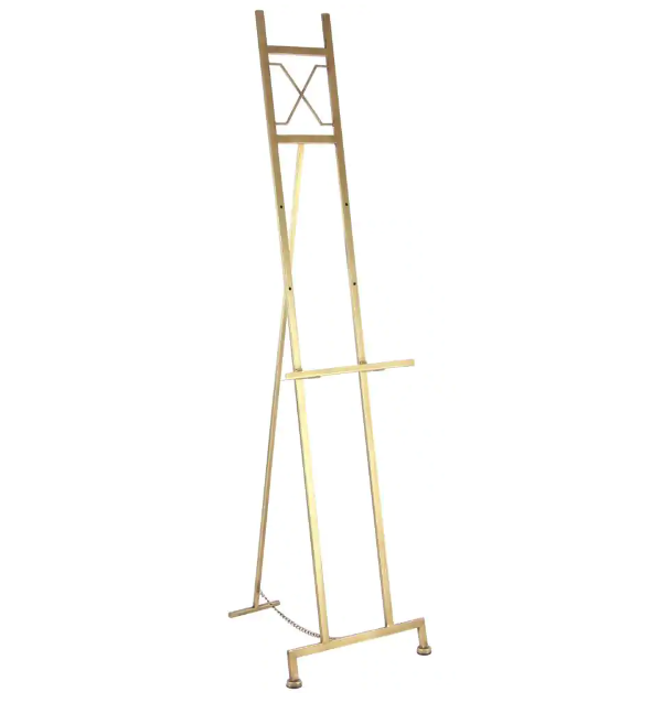 easel-gold-iron-70-tall